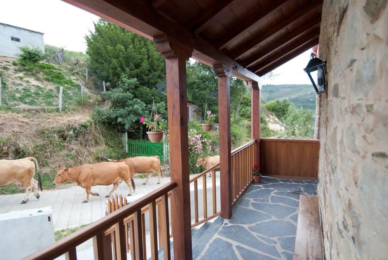 Apartamentos Rurales Tia Vicenta サンタ・エウラリア・デ・オスコス エクステリア 写真